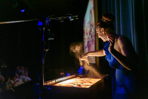 Alla Denisova im Sandtheater 1