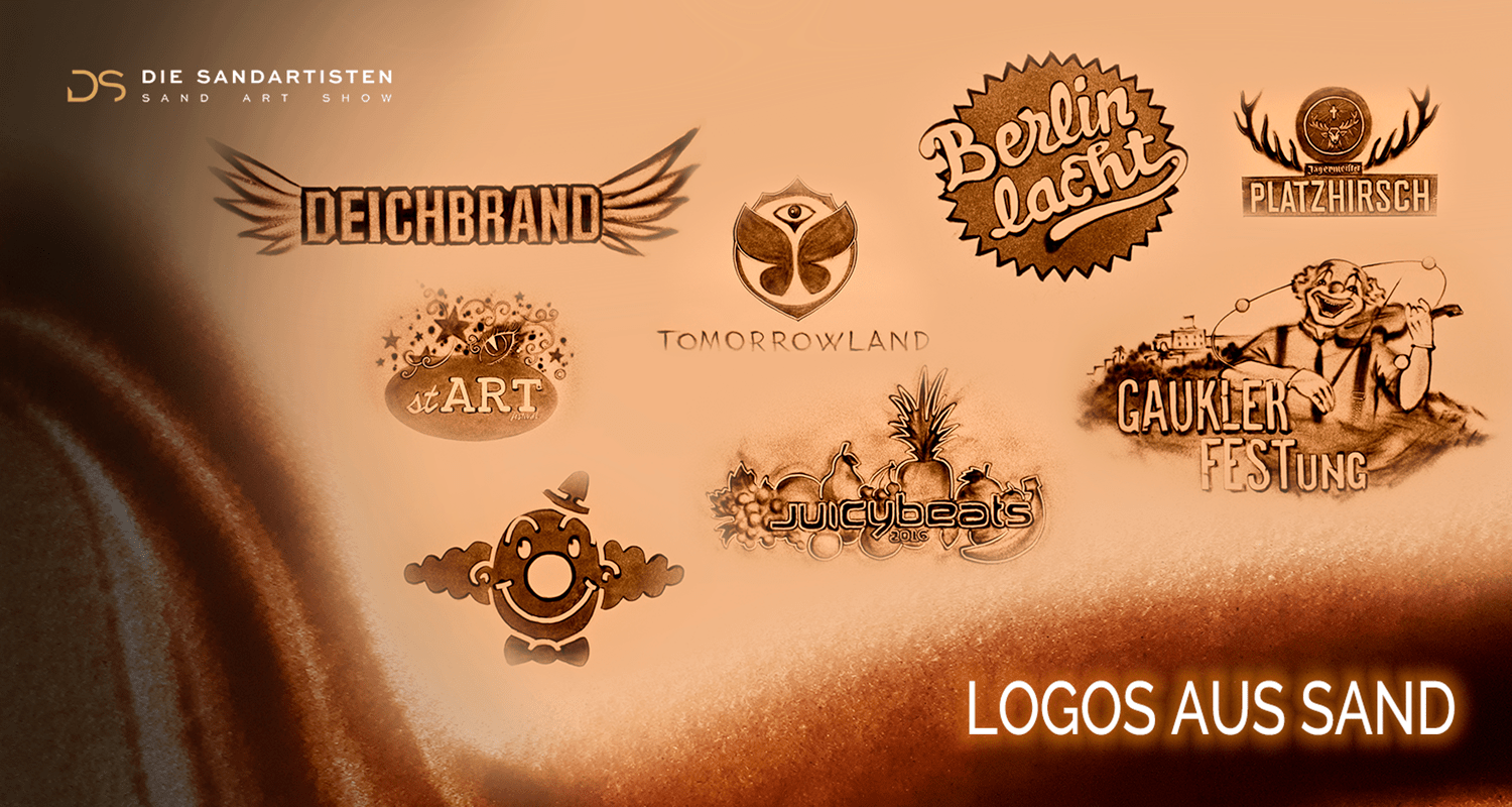LOGOS AUS SAND