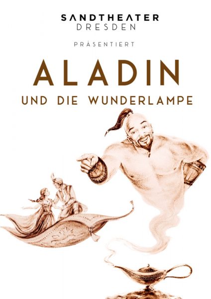 Aladin und die Wunderlampe Poster Sandtheater