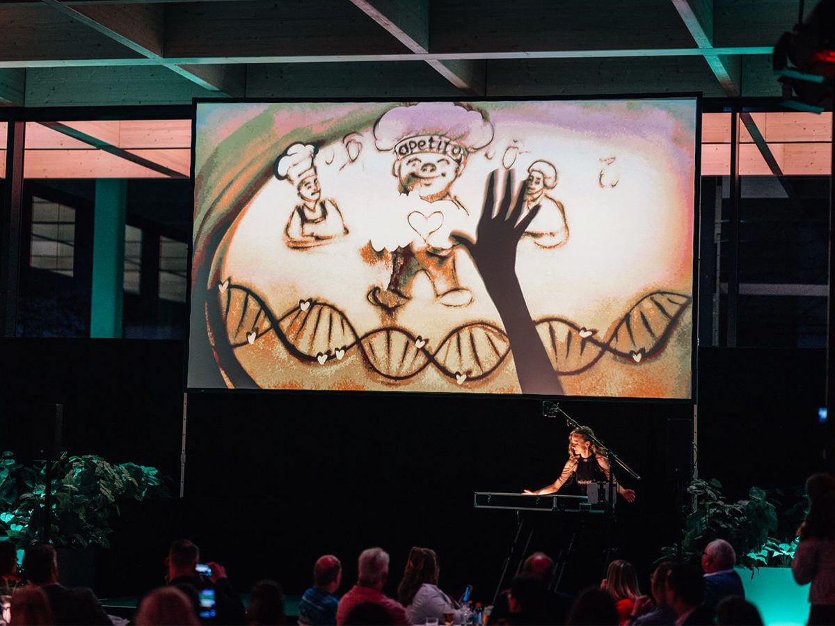 Sandartisten für apetito