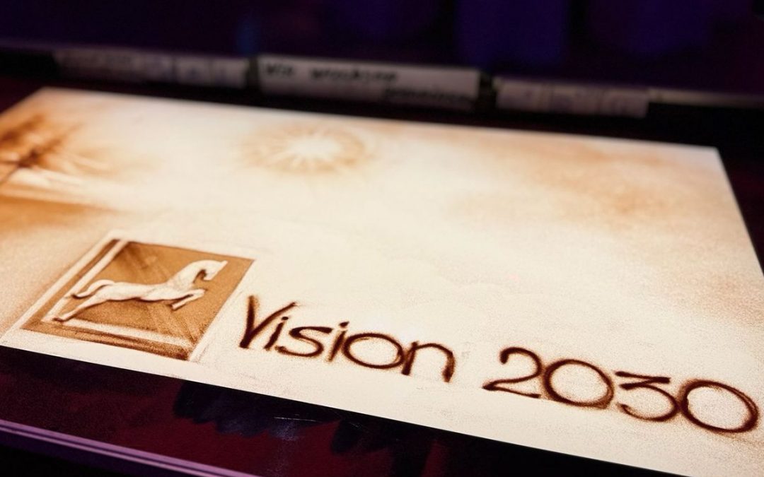 So sieht Wertschätzung aus – Sandkunst bei der Jubilarfeier der Westfalen AG in Münster