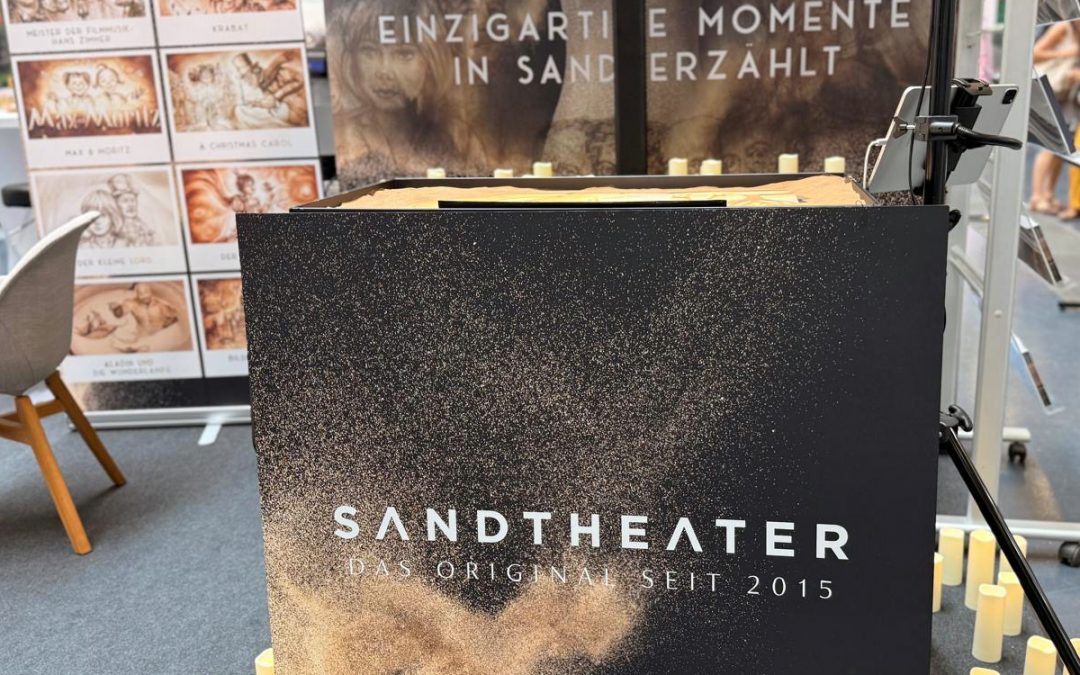 Rückblick: Sandartisten auf dem INTHEGA Theatermarkt 2026